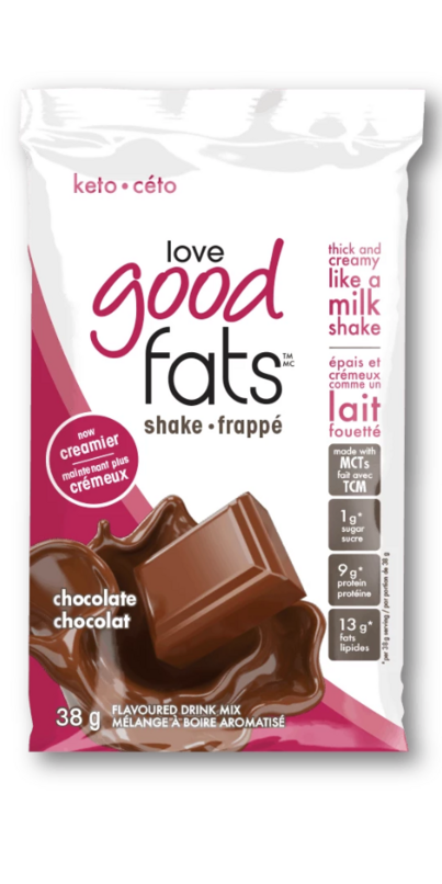 Buy Love Good Fats Chocolate Shake Sachets at Well.ca | Free Shipping ...