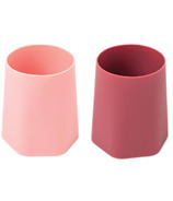 Tiny Twinkle Silicone Training Cup Pack Rose Burgundy