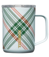 Corkcicle Peppermint Plaid Mug