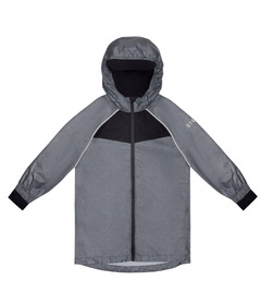 Stonz Waterproof Rain Jacket Heather Grey