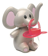 Melii Pacifier Holder Elephant Pink Ears