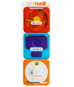 image of Fat Brain Toys PlayTab Sensory Set 3 with sku:333093