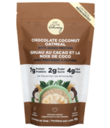 Out of the Ordinary Chocolate Coconut Oatmeal with Plant Based Protein