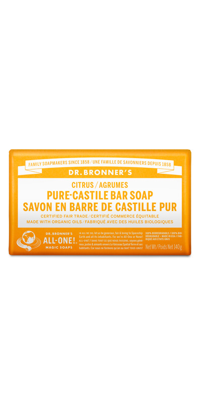 Buy Dr. Bronner's Pure Castile Bar Soap Citrus Orange at Well.ca | Free ...