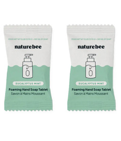 Nature Bee Foaming Hand Soap Refill Tablet Eucalyptus Mint