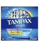 Tampax Pearl Unscented Tampons Triple Pack