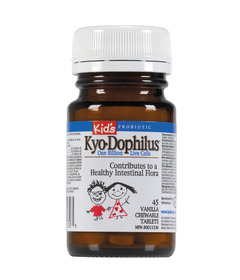 Kyolic Kids Kyo-Dophilus Chewable Tablets Vanilla