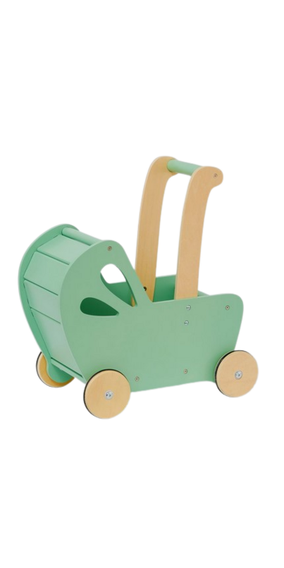 Moover Baby Doll Pram Stroller Green