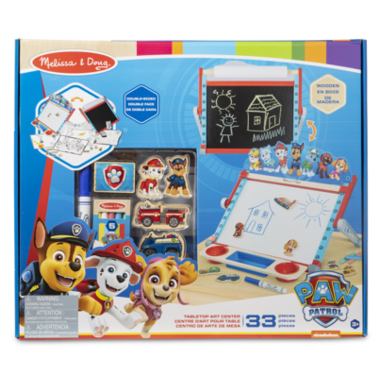 paw patrol art table