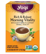 Yogi Tea Riche en thé et robuste Vitalité matinale