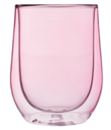 Corkcicle Stemless Glass Double Pack Blush