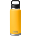 Yeti Rambler Bottle + Chug Cap Alpine Yellow