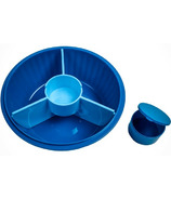 Yumbox Poke Bowl avec diviseur en 3 parties Hawaii Blue