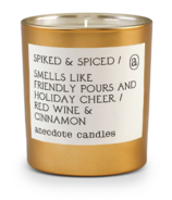 Anecdote Candles Spiked & Spiced Gold Tumbler Candle
