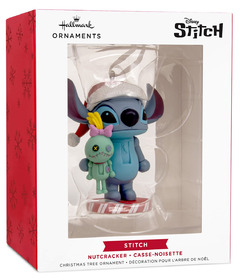 image of Hallmark Christmas Ornament Disney Stitch Nutcracker with sku:336487