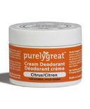 Purelygreat Cream Deodorant for Women Citrus