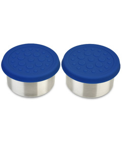 LunchBots Leak Proof Dip Containers Blue