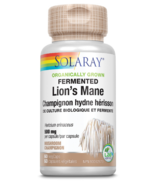 Solaray Fermented Lions Mane 500mg