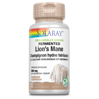 Buy Solaray Fermented Lions Mane 500mg At Well.ca | Free Shipping $35 ...