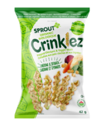 Sprout Organic Crinklez Cheddar & Spinach