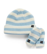 Kombi Little One Chapeau pour bébé & Mitts Set Soft Blue