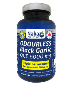Naka Platinum Odourless Black Garlic 