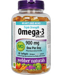 Omega-3 triple force EPA/DHA de Webber Naturals, Triple Strength Omega-3 EPA/DHA 