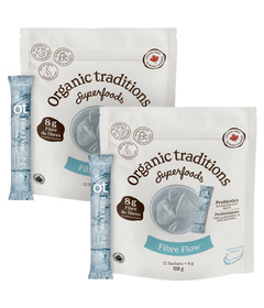 Organic Traditions Fibre Flow Unflavoured Bundle
