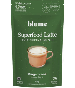 image of Blume Superfood Gingerbread Latte Mix with sku:223823