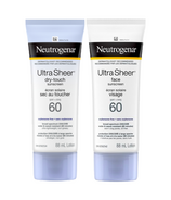 Neutrogena Ultra Sheer FPS 60 Face & Body Sun Bundle