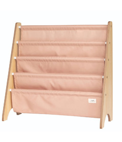 3 Sprouts Recycled Book Rack Solid Clay