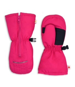 Hot Paws Winter Mittens with Long Cuff and Reflective Strip Punch