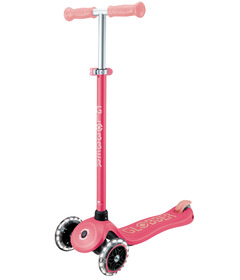 Globber Primo Plus Glow Lights Scooter Pink