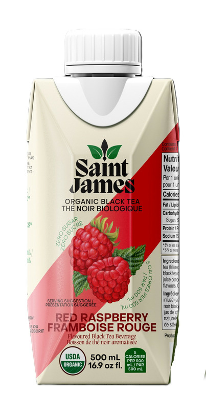Saint James Red Raspberry Buy Saint James Organic Black Tea Red Raspberry at Well.ca | Free ...
