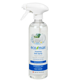 eco-max Foaming Dish Spray Fragrance Free