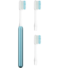 Nada Kids Toothbrush Starter + 2 Brush Heads Soft Blue