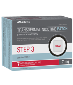 Actavis Step 3 Nicotine Patch 7mg
