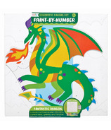 OOLY Colorific Canvas Paint by Number Kit Fantastic Dragon