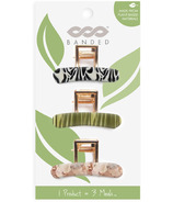 BANDED Claw Clips Nature Chic