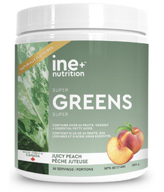 ine+ nutrition Super Greens Juicy Peach