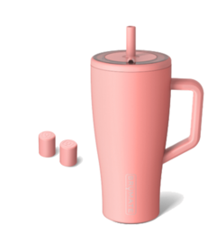 BruMate Era Straw Tumbler + Era Straw Caps Guava Bundle