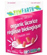 Réglisse la fraise biologique de YumEarth