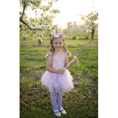 Buy Great Pretenders Shimmer Unicorn Dress and Headband Pink Size 3-4 ...