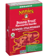 Annie's Homegrown Organic Bunny Fruit Snacks Summer Strawberry