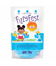 Loot Toy Co Fizzy Fest Bath Salts Cool Blue 