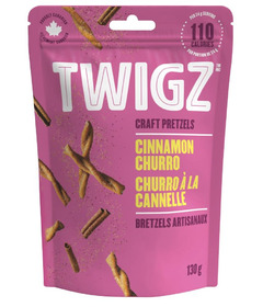 Twigz Pretzels Cinnamon Churro  Twigz Pretzels Cinnamon Churro