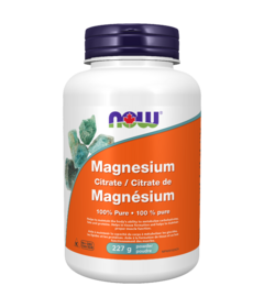 NOW Magnesium Citrate Powder (227g)