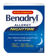 Benadryl Extra Strength Allergy Nightime Caplets (comprimés de nuit)
