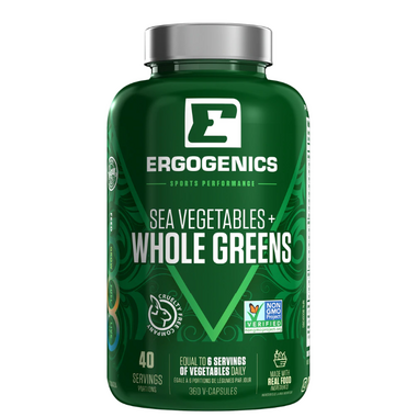 Ergogenics Organics Whole Greens Capsules Ergogenics Organics Whole Greens Capsules