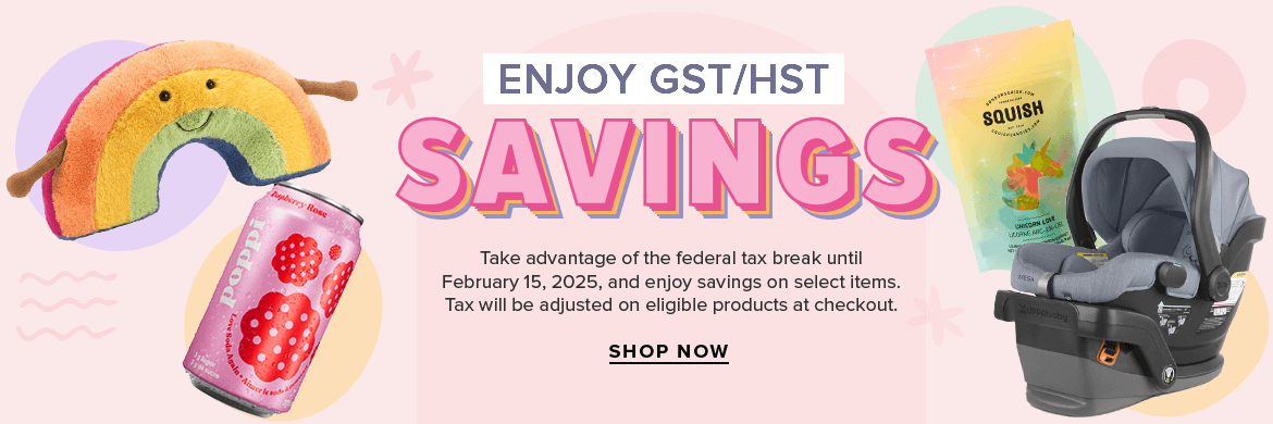 Enjoy GST/HST Savings on Select Items!